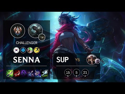 Senna Support vs Sett - KR Challenger Patch 10.8