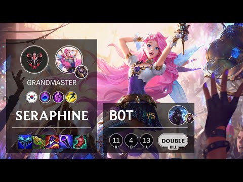 Seraphine Bot vs Aphelios - KR Grandmaster Patch 11.22