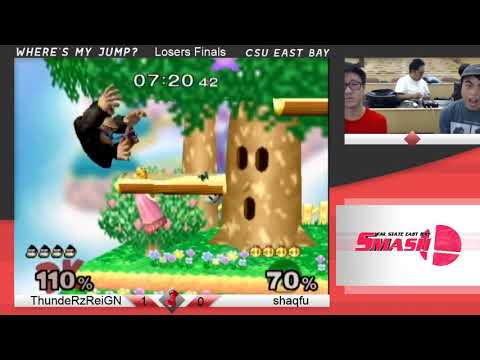 WMJ7 Melee Singles - ThundeRzReiGN vs Shaq Fu (Losers Finals)