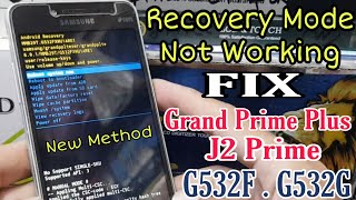 Recovery Mode Not Open FIX Samsung Grand Prime Plus J2 Prime G532F G532G New Method Working 100%