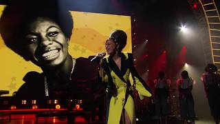 Andra Day performs &quot;I Wish I Knew How It Would Feel To Be Free&quot; at the 2018 Ceremony