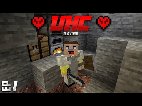 Keb - Minecraft Hardcore (UHC) - Skeletons are OVERPOWERED | #1
