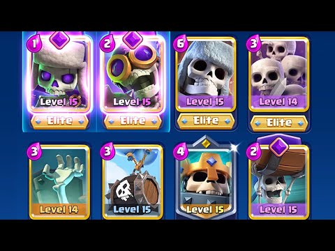skeletons only 9000 trophies