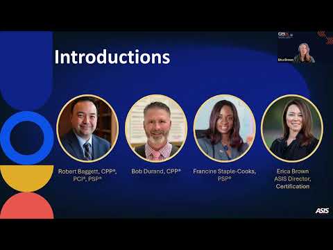 Ask Me Anything: The Value of ASIS Certification