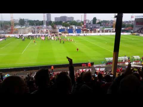 Antwerp RAFC 0 - 0 Anderlecht 2017 sfeer publiek voor de match.