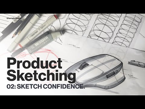 Sketching Tutorial 02 - Industrial Design Sketching Confidence.