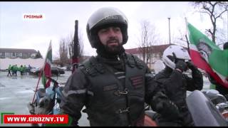 В Чечне состоялся автопробег, посвященный Дню Конституции ЧР