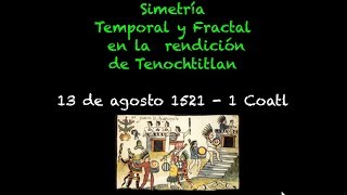 Tiempo Fractal :  La simétrica caída de México Tenochtitlan