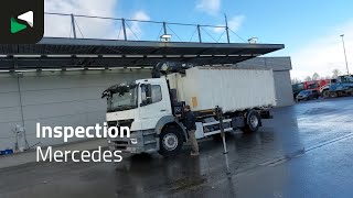 Mercedes-Benz Axor 1829 Axor 4X2 HIAB 166 BS-3000 Kran Crane + Tipping contain dump truck | Image 4 - Autoline