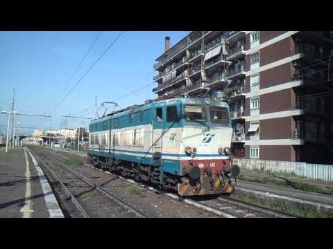 E655.403 isolato, in partenza da Roma Tuscolana