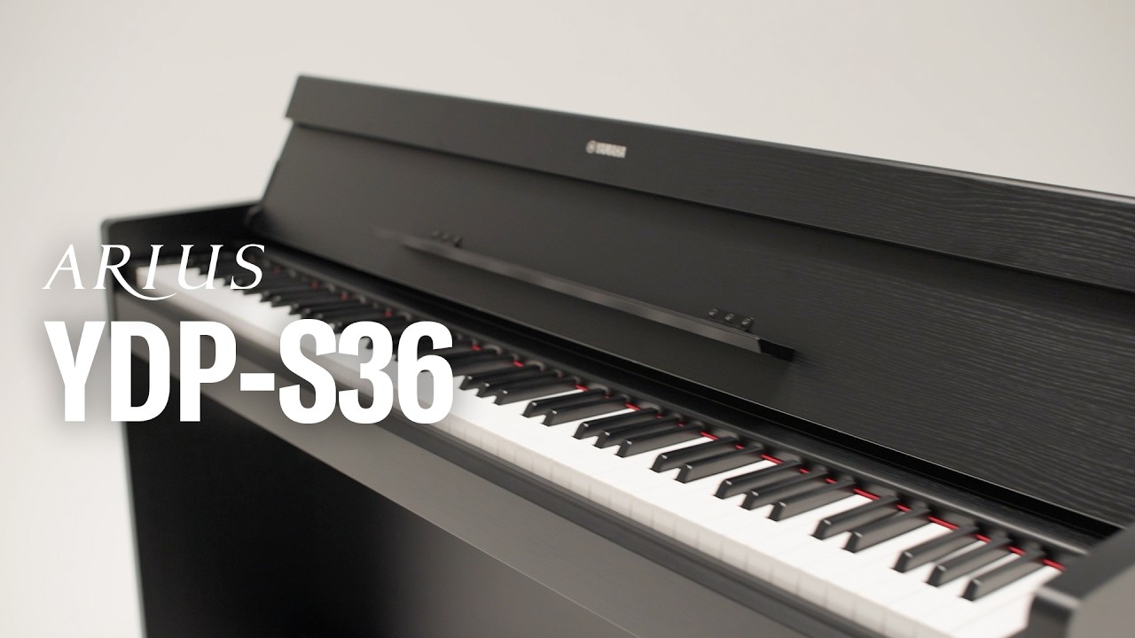 Yamaha YDPS36WH Slimline Digital Piano - White