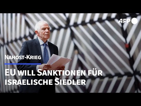 Video Thumbnail: Borrell: "Der Gazastreifen ist der größte Friedhof der Welt" | AFP