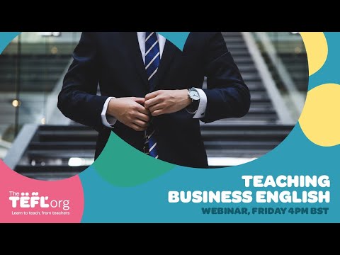Teaching Business English - YouTube