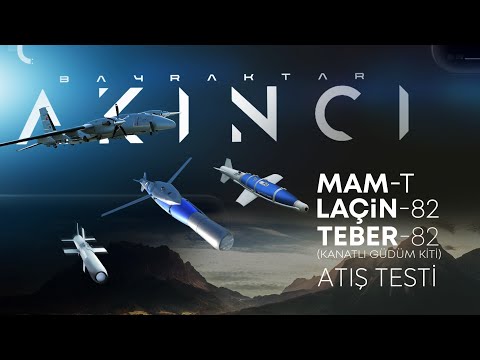 Bayraktar #AKINCI | Mühimmat Atış Testleri 