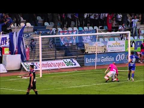 Gol de Máyor (3-1) en el SD Ponferradina - CE Sabadell