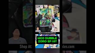 We Pulled the AMAZING $830 SP Bubble Zoro! #onepiecetcg #onepiececardgame