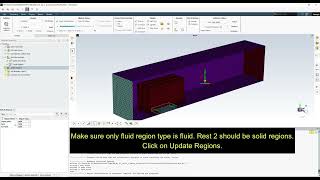 Cooling a Computer Chip: Basics of Heat Transfer | Fluent with Fluent Meshing | Ansys