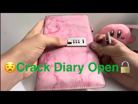How to Crack Open a Combination Diary