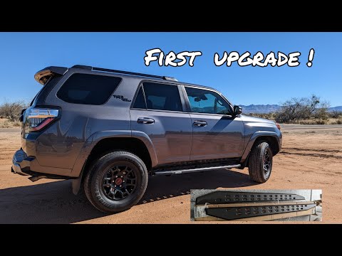 2022 Toyota 4Runner gets Go Rhino RB20 slim line running boards