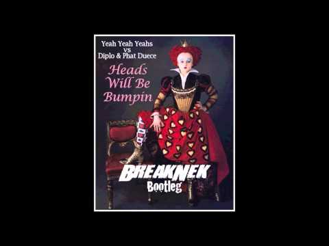 Yeah Yeah Yeahs vs Diplo & Phat Duece - Heads Will Be Bumpin BreakNek Bootleg