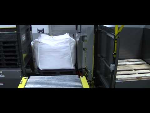 Fully Automated Load Transfer System Transferring Super Sacks