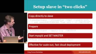 Download the video "Using #Percona #XtraBackup - #Database Tutorial - Vadim Tkachenko - Percona Live 2011"