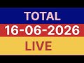 Total Digit 16 06 2026 Thailand Lottery Live Result Today Lotto Result Today 3d2d Live Result Today