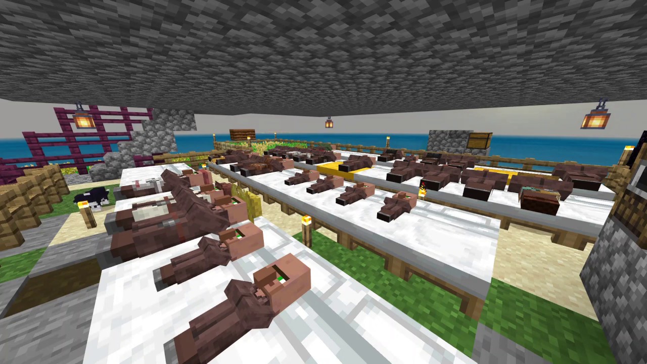 村人の1日の始まり