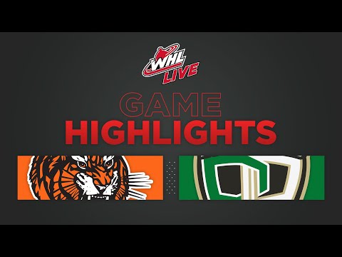 WHL Highlights: Tigers (3) at Raiders (2) - December 14, 2022