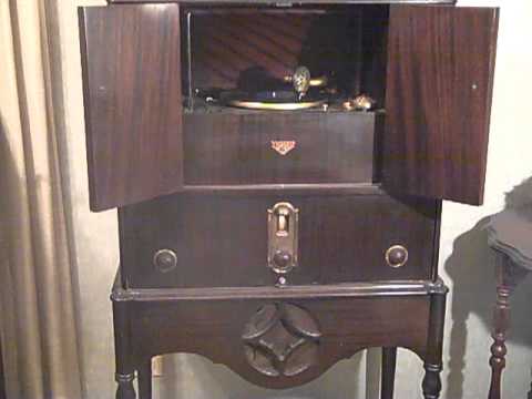 IRWIN ABRAMS' DANCE ORCH  IRVING KAUFMAN - I DON'T MIND BEING ALL ALONE - ROARING 20'S