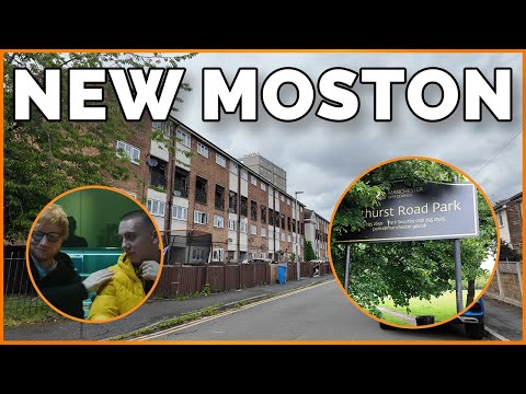NEW MOSTON (MANCHESTER) These rough streets produced rapper Aitch (But how rough are they?)