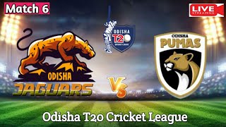 🔴 LIVE - Odisha Jaguars Vs Odisha Pumas // Odisha T20 Cricket League 2020 // OCL T20 Live Match