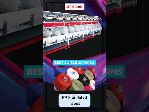 DTX-300 Direct Twisting + Precision Winding For Cotton Twines