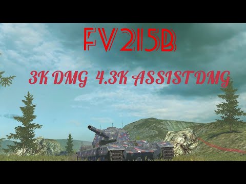 WoT Blitz || FV215B GAMEPLAY