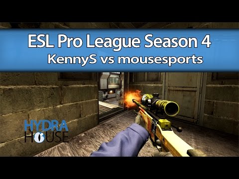 ESL Pro League Season 4 kennyS vs mousesports