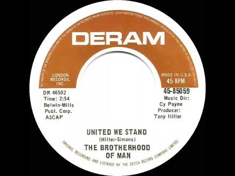1970 HITS ARCHIVE: United We Stand - The Brotherhood Of Man (mono 45)