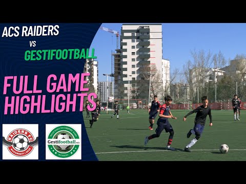 ACS Raiders - Gestifootball ( 8+1 ) Grupa 2012          23.03.2025