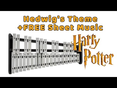 Harry Potter Hedwig's Theme on Glockenspiel notes transcription / sheet music / score / lesson / pdf