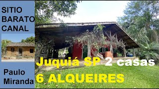 sítio 6 alqueires com casa colonial Juquiá SP