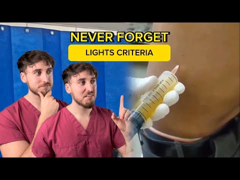 Easily remember Lights criteria with this simple mnemonic