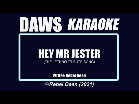 (The Jethro tribute song) "Hey Mr Jester" - KARAOKE VERSION  song by Rebel Dean 2021