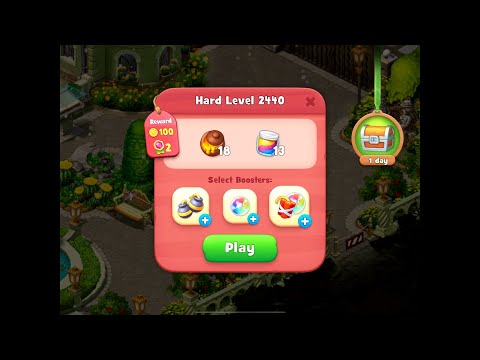 Gardenscapes Level 2440