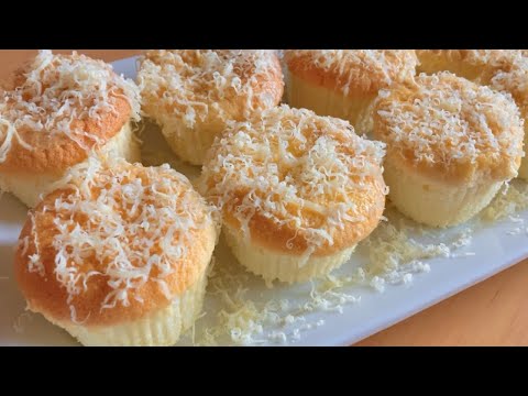 Soft and fluffy cheese Mamon recipe Ala Goldilocks /Sponge Cupcakes recipe/ the best Mamon recipe