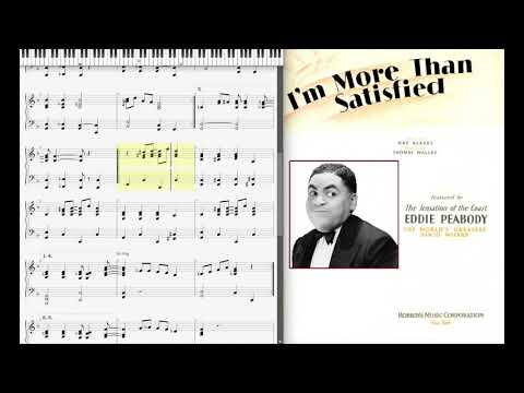 I'm More Than Satisfied by Fats Waller (1927, Jazz piano)