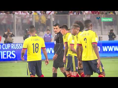 Perú 1 - 1 Colombia: Vive el pase al repechaje al ras de la cancha