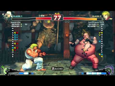 Jeppa (Rufus) vs LeviStrauss1829 (Ken) - AE 2012 Match *720p*