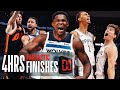 4 HOURS of the NBA's WILDEST ENDINGS of the 2023-24 Season So Far! | Pt. 1