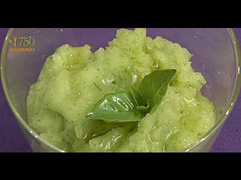 Recette Glace citron basilic maison