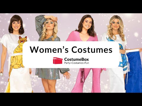 Glitz and Glamour of 70s Disco Revival! Women's Costumes ✨✨ #70s #abba