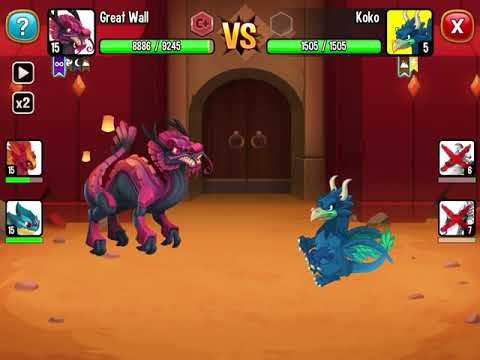 A sample of what I do in Dragon City!